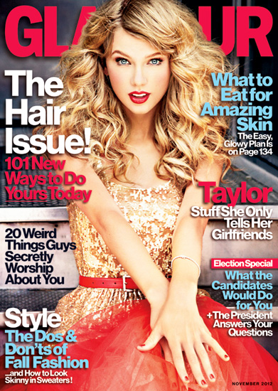 Taylor Swift Sports Opposite Looks For 'Glamour' And 'Marie Claire' UK Covers